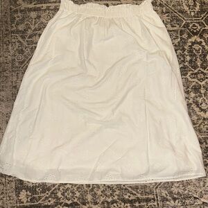 Universal Thread Cream A-Line Skirt